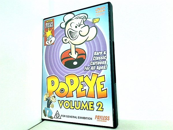 DVD海外版 ポパイ ボリューム 2 POPEYE The Sailor Man Vol.2