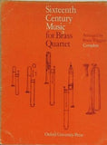 楽譜・スコア 16世紀の音楽 金管四重奏 ジョスカン・デ・プレ ジョヴァンニ・ガブリエーリ Sixteenth Century Music for Brass Quintet Oxford University Press