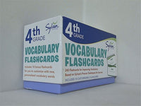 4th Grade Vocabulary Flashcards: 240 Flashcards for Improving Vocabulary Based on Sylvan's Proven Techniques for Success  Sylvan Language Arts Flashcards