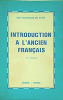 Introduction à l'ancien français