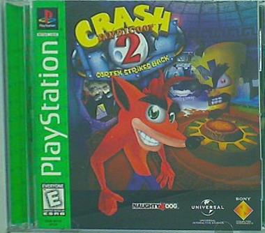 クラッシュ・バンディクー2 コルテックスの逆襲！ PS Crash Bandicoot 2: Cortex Strikes Back 