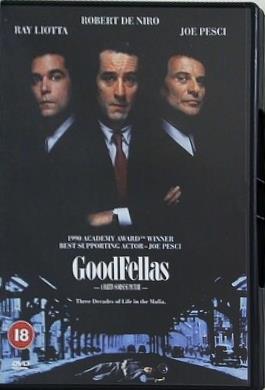 グッドフェローズ Goodfellas  1990   DVD Robert De Niro