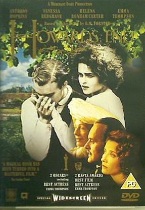 DVD海外版 ハワーズ・エンド Howards End Region 2 Anthony Hopkins 