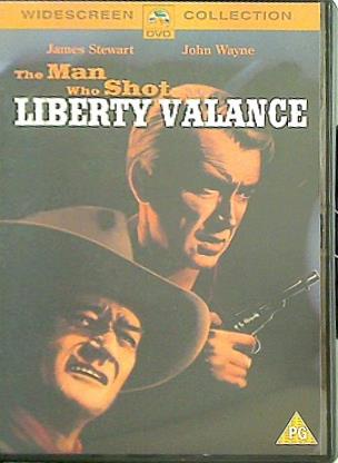 リバティ・バランスを射った男 Man Who Shot Liberty Valance  DVD   1962 James Stewart