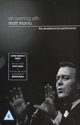 マット・モンロー Matt Monro An Evening With  Numbered Collectors Edition   DVD 