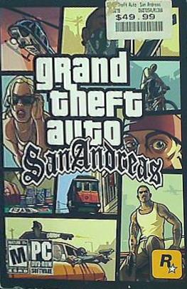 グランド・セフト・オート サンアンドレアス WIN Grand Theft Auto: San Andreas   DVD-ROM   PC 