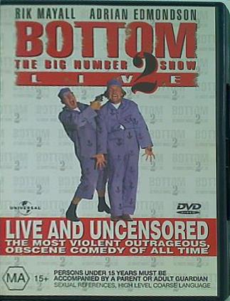ボトムライブ2 ザ ビッグナンバー2 リックメイヨール エイドリアンエドモンドソン Bottom Live 2 The Big Number 2 