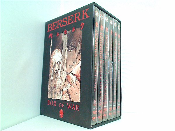 ベルセルク コンプリート コレクション Berserk box of war Complete Collection 6-DVD Set Kenpû Denki Berserk NON-USA FORMAT PAL Reg.0 Import Australia Movies Nobutoshi Canna