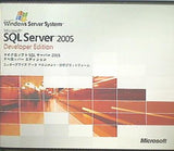ジャンク品 Microsoft SQL Server 2005 Developer Edition 日本語版 