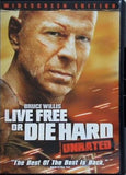 ダイ・ハード Live Free or Die Hard  Unrated Edition Bruce Willis