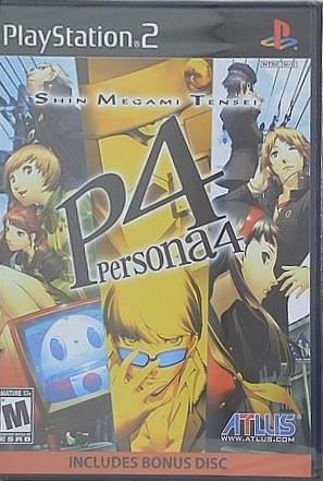 真・女神転生 ペルソナ 4 PS2 Shin Megami Tensei: Persona 4 PlayStation 2 