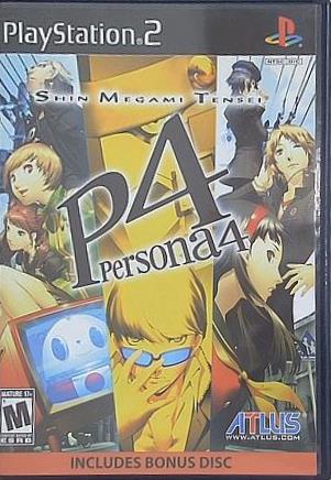 真・女神転生 ペルソナ 4 PS2 Shin Megami Tensei: Persona 4 PlayStation 2 