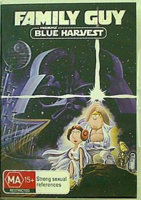 DVD海外版 ブルー ハーベスト ファミリー ガイ Family Guy Blue