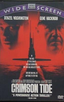 クリムゾン・タイド Crimson Tide  DVD  1998  Widescreen  Brand New 