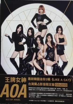2nd Mini Album: ふわりふわり 台湾限定盤 CD＋DVD AOA (Korea)