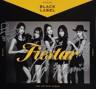 1stミニアルバム Black Label 韓国盤 Fiestar