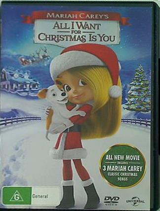 マライアキャリー クリスマスにほしいのはあなた Mariah Carey's All I Want for Christmas is You DVD   NON-USA Format   Region 2 ＆ 4 Import Australia Rachel Eggleston (Voice)