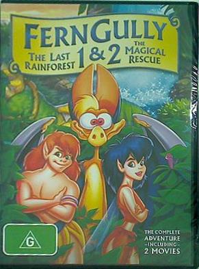 不思議の森の妖精たち FernGully The Last Rainforest FernGully 2 Magical Rescue   NON-USA Format   PAL   Region 4 Import Australia 
