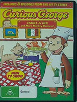 おさるのジョージ Curious George Volume 3 Takes A Job and Other Adventures   NON-USA Format   PAL   Region 4 Import Australia 