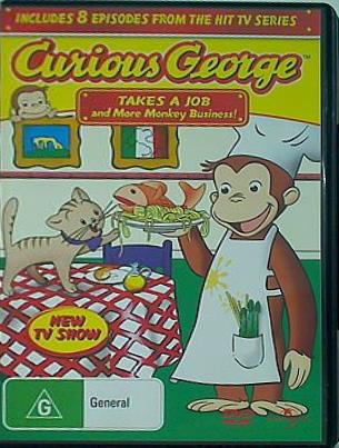 おさるのジョージ Curious George Volume 3 Takes A Job and Other Adventures   NON-USA Format   PAL   Region 4 Import Australia 