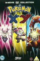 ポケットモンスター Pokemon Movie 17-19 Collection: XY  Diancie and the Cocoon of Destruction  Hoopa and the Clash of Ages  Volcanion and the Mechanical Marvel   DVD 