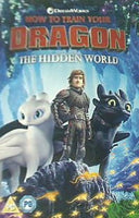 ヒックとドラゴン 聖地への冒険 How to Train Your Dragon The Hidden World  DVD ＋ Digital Download   2019    USA Non-Compatible Product   Region 2 