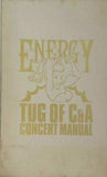 パンフレット ライブ  パンフ TUG OF C ＆ A CONCERT MANUAL ENERGY