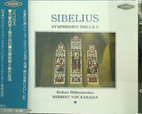 ヘルベルト・フォン・カラヤン ベルリン・フィルハーモニー管弦楽団 シベリウス 交響曲第4番・作品63 交響曲第6番・作品104