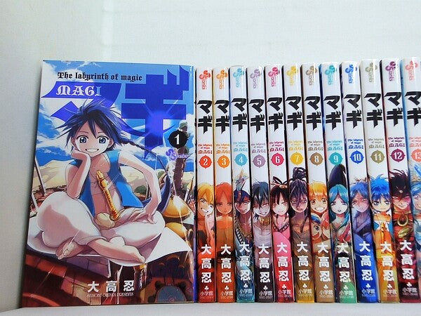 マギ 大高 忍 １巻-３７巻,キャラクター大図鑑。