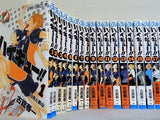ハイキュー！！ 古舘 春一 １-４５巻,ハイキュー！！コンプリートガイドブック排球本！,ハイキュー！！ファイナルガイドブック排球極！一部の巻に。帯付属。
