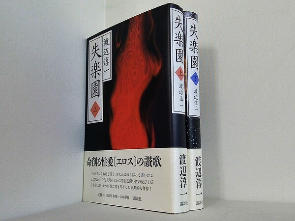 失楽園  渡辺 淳一 上下巻。全ての巻に帯付属。