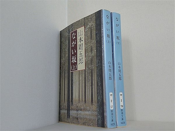 ながい坂 新潮文庫 山本 周五郎 上下巻。