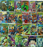 アメコミ まとめ売り 大量 リーフ 60冊程度 80サイズ 3辺の長さの合計が80センチ 段ボール箱にお詰め致します。掲載画像は,実商品ですが,商品の状態や内容の傾向を示すためのものであり,かつ大量のため,欠品していたり,別商品が混在する場合があります。著しく異なることはございませんが,画像内の商品が全て含まれいない場合でも返品には対応しておりません。新品に近いような状態の良いものから,日焼け,イタミ・こすれ傷,汚れ,折れ,シール痕,反り,破け,シミ,シワ,水濡れなどのある状態の悪いものまで含まれます。大量の重複はございませんが,一部重複や内容の偏りが出る場合があります。いずれの場合も返品には対応しておりません。