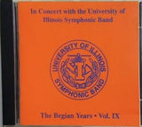 In Concert with the Univercity of Illinois Symphonic Band
