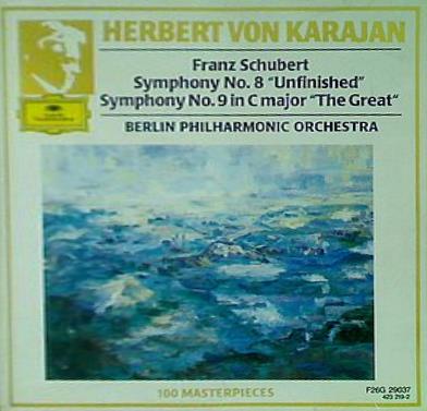 シューベルト：交響曲≪未完成≫・≪ザ・グレート≫ カラヤン