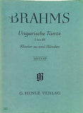 楽譜・スコア BRAHMS Ungarische Tänze 1 bis 10 Klavier zu zwei Händen G. HENLE VERLAG ブラームス ハンガリー舞曲集 No.1-10 ピアノ独奏用 ヘンレ版