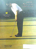パンフレット 2000 MASTERS. Players Guide Augusta National Golf Club