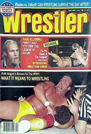 the wrestler 1984年 4月号