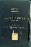 ローラ アシュレイ リボン付きマナーBAG GLOW グロー 2024年 4月号 特別付録