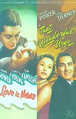 ティロン・パワー 恋はニュース 素敵な衝動 LOVE IS NEWS THAT WONDERFUL URGE