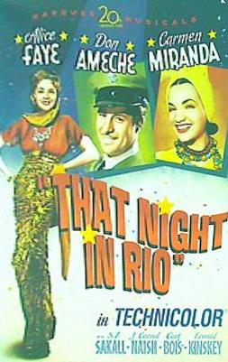 リオの夜 THAT NIGHT IN RIO