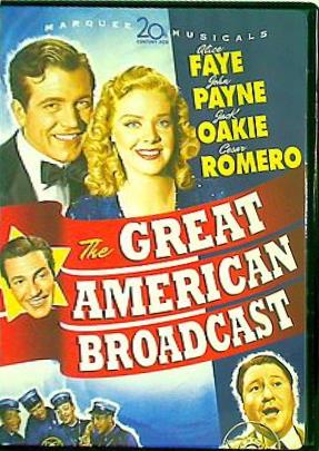 アリス・フェイ 偉大なる放送 The Great American Broadcast Alice Faye