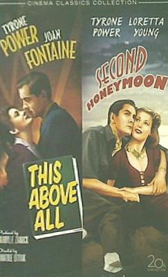 地上最大の作戦 ジョーン フォンテイン タイロン パワー THIS ABOVE ALL SECOND HONEYMOON
