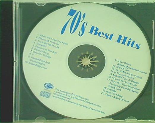 70's Best hits When Will I See You again ほか