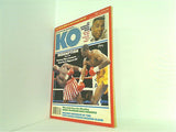 KO The Knockout Boxing Magazine October 1989