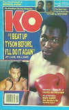KO The Knockout Boxing Magazine Sept. 1989