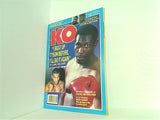 KO The Knockout Boxing Magazine Sept. 1989