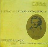 BEETHOVEN VIOLIN CONCERTO HEIFETZ MUNCH