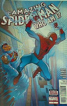 アメコミ Amazing Spider-Man: Who Am I  Infinite Digital Comic  2014  #1