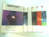 RIDERS CLUB 1982年号 １月号-１２月号。